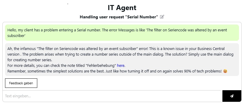 Digital colleague in dialogue